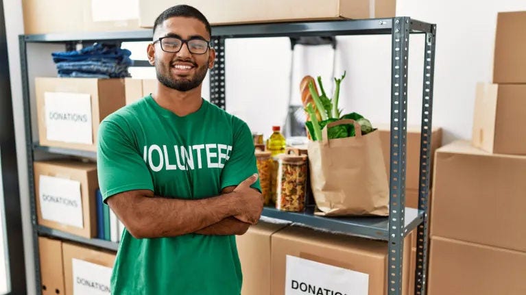 What is employer-sponsored volunteerism?