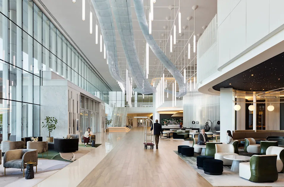 Atlanta Signia by Hilton Lobby entrance
