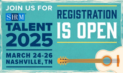 SHRM Talent 2025 logo
