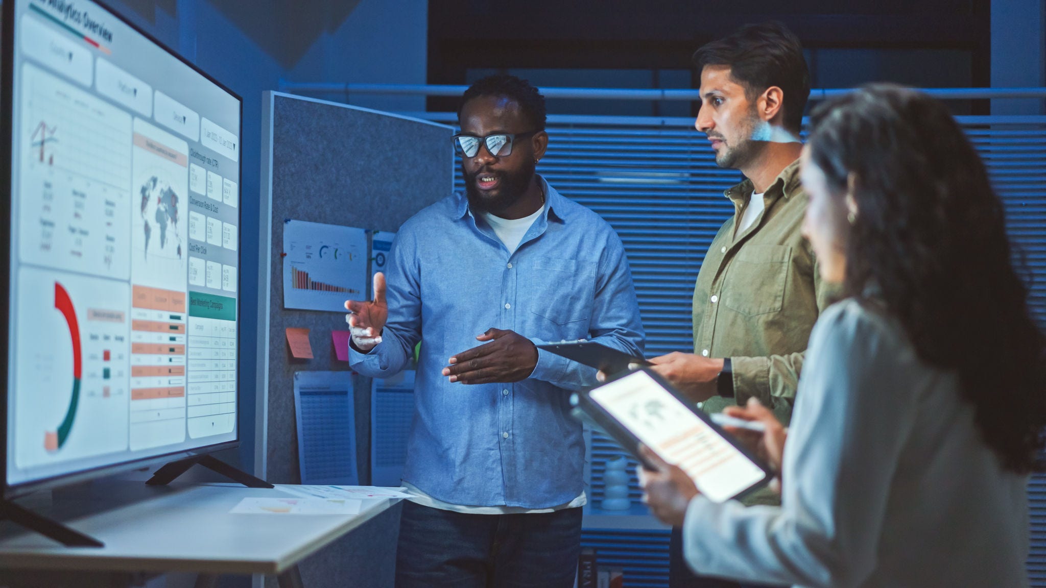 Going over employee benefits