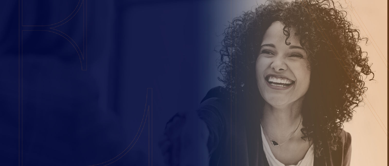 Smiling business woman