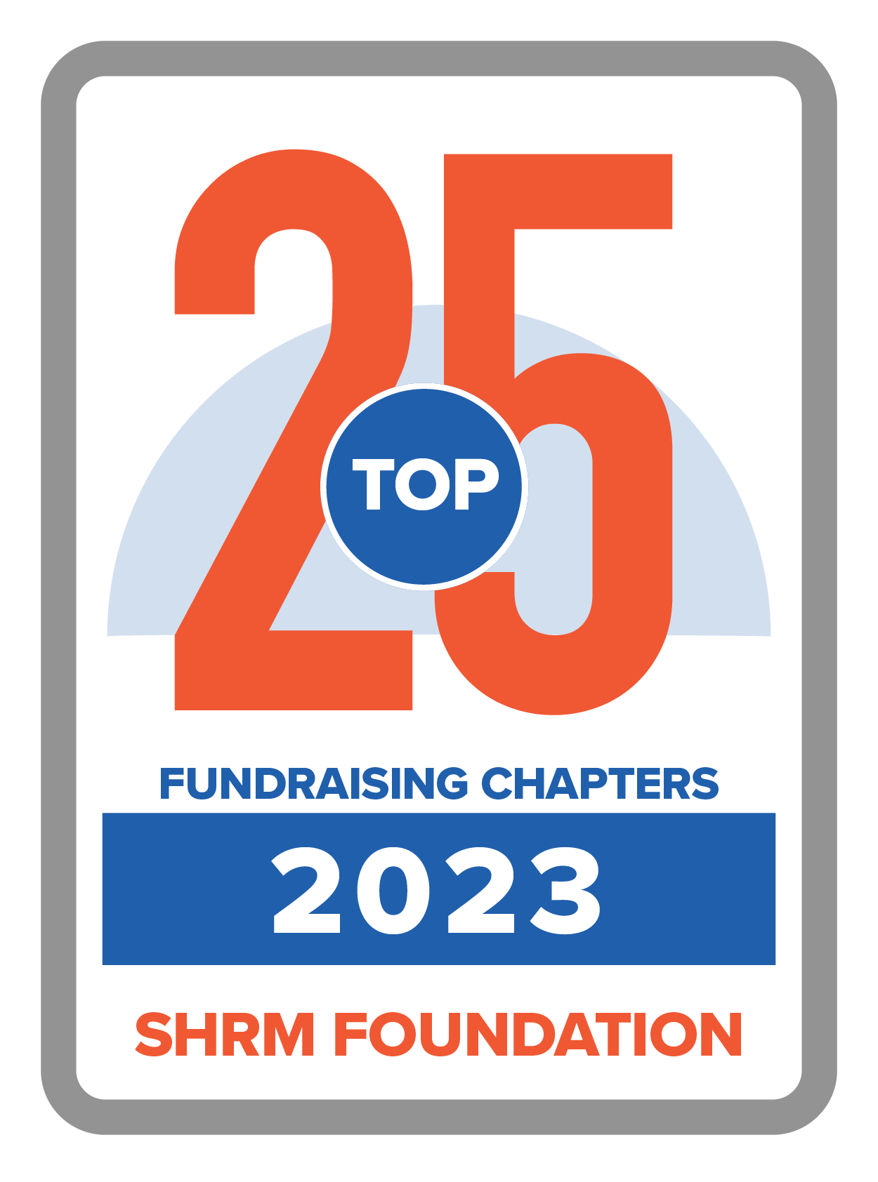 Top 25 Fundraising Chapters - SHRM Foundation