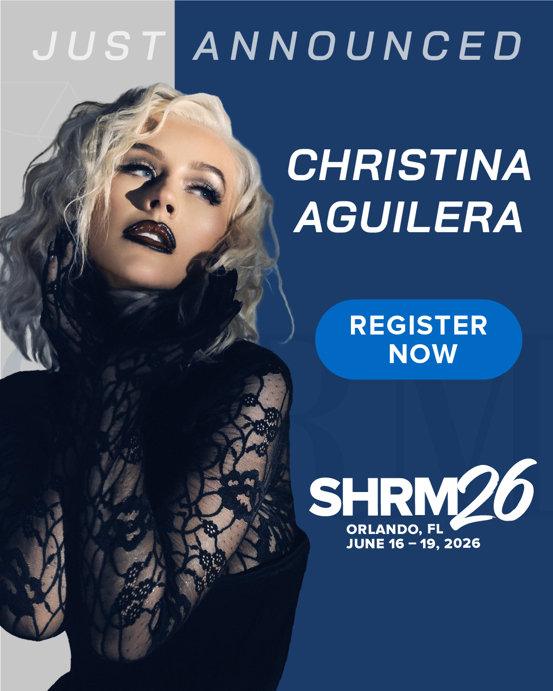 Christina Aguilera announcement