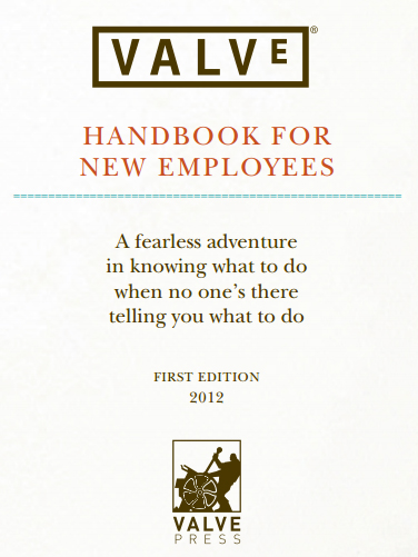 Valve employee handbook