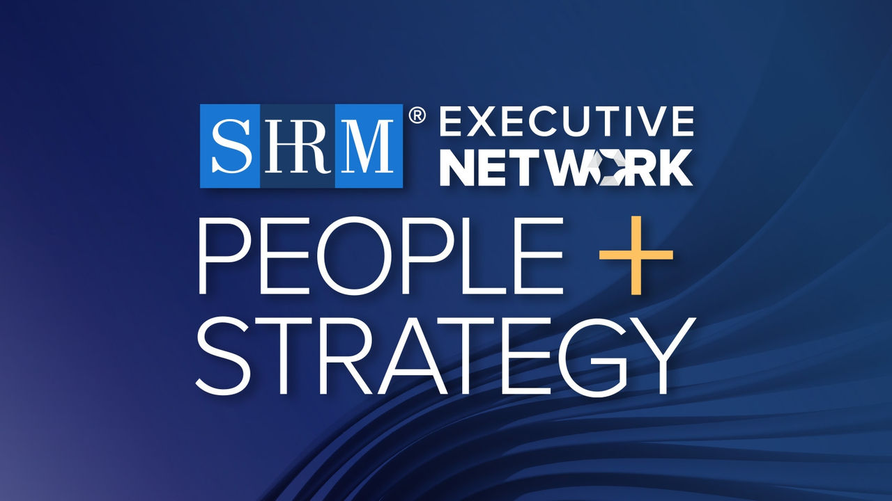 SHRM Executive Network People + Strategy banner