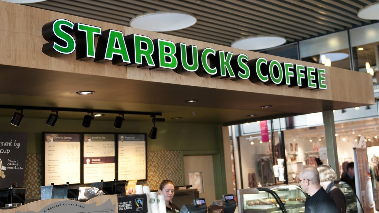 A Starbucks store