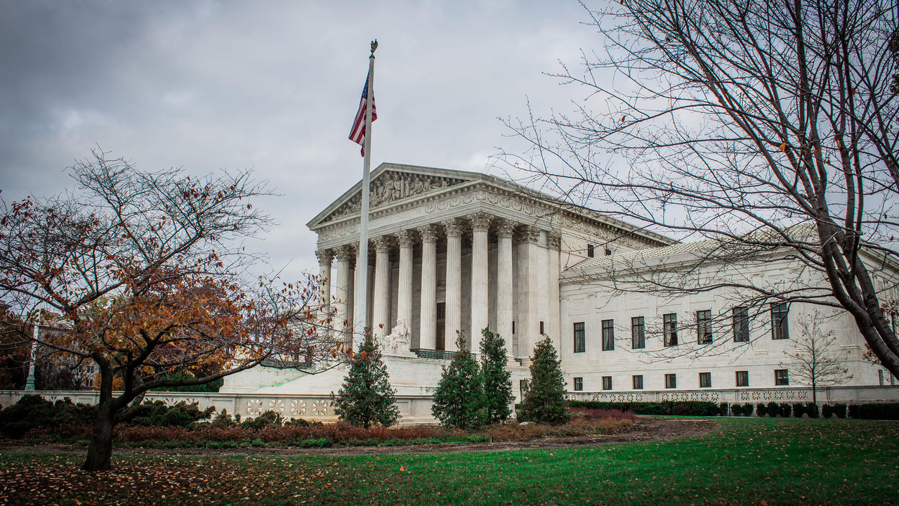 The supreme court building in washington, dc.