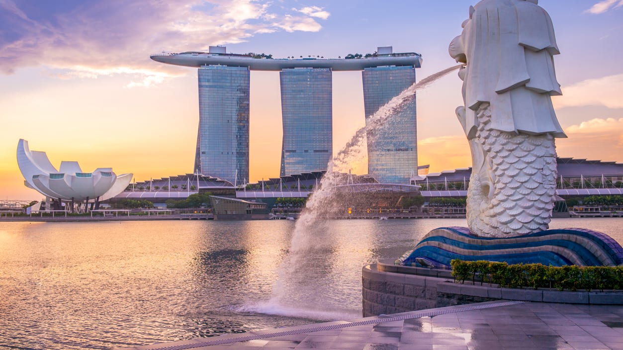 Marina bay sands, singapore.