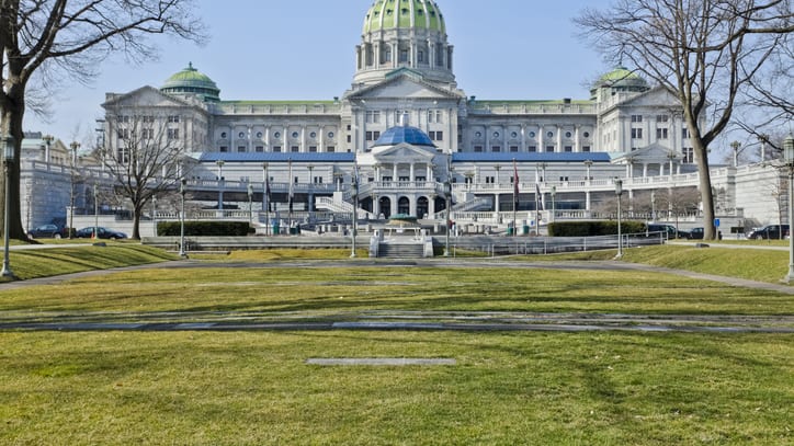 The state capitol building in philadelphia, pennsylvania.