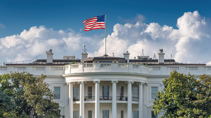 The white house in washington, dc.