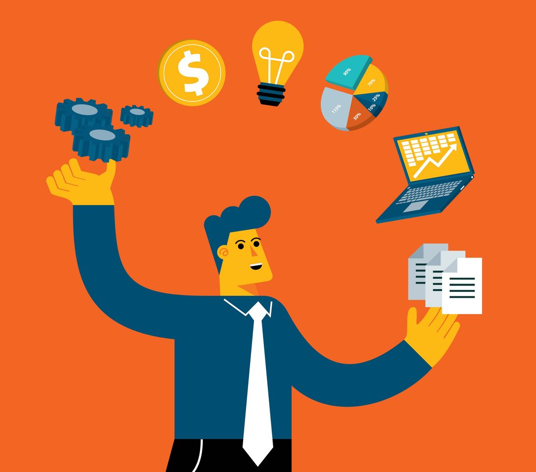 juggling multiple jobs