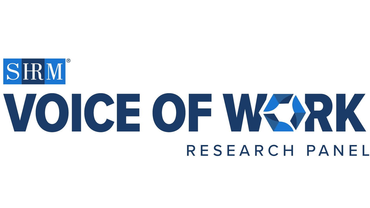 The logo for the voice of work research panel.
