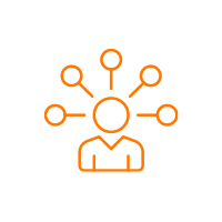 Purposeful leader icon