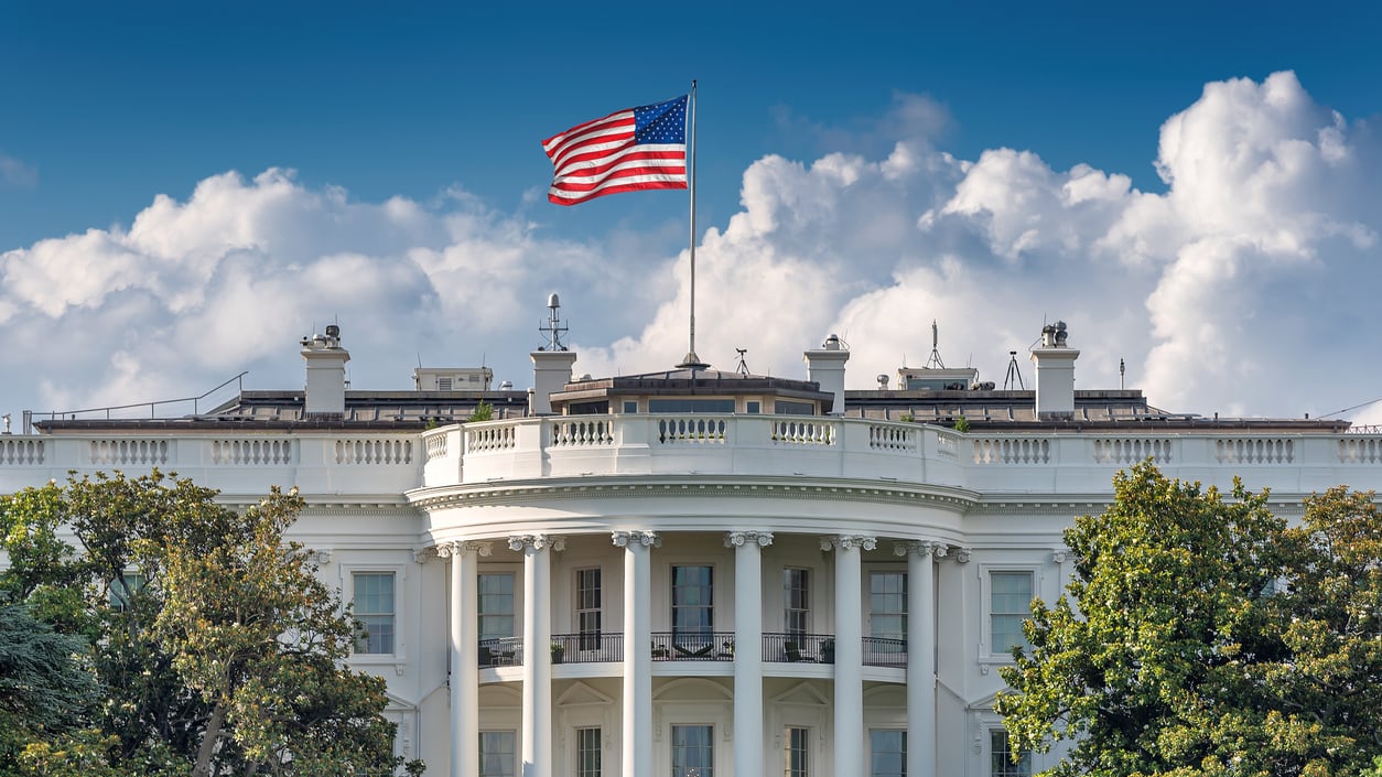 The white house in washington, dc.