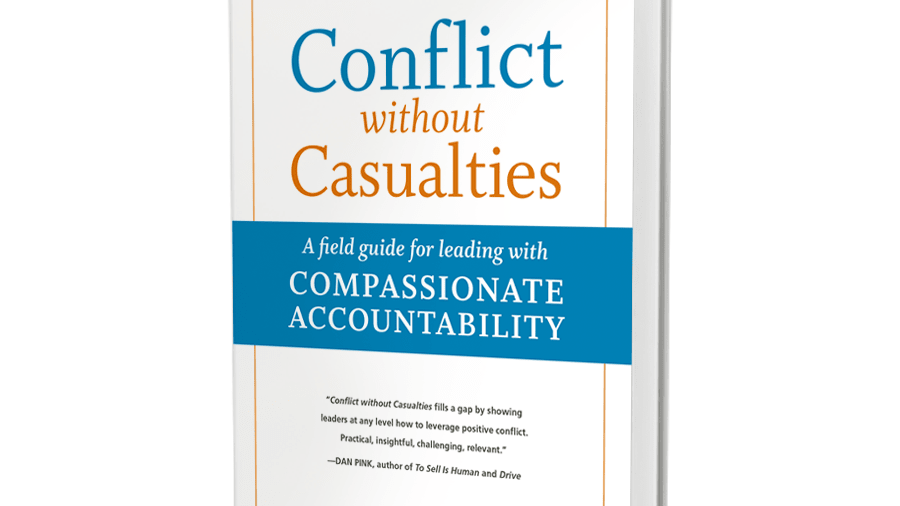 Conflict without casualties compassionate accountability.