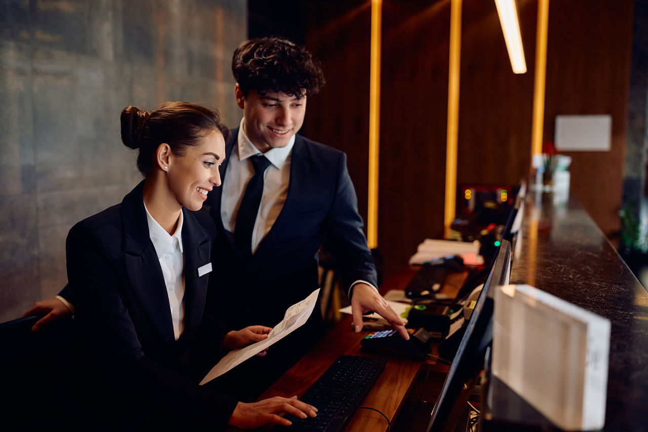 hotel workers