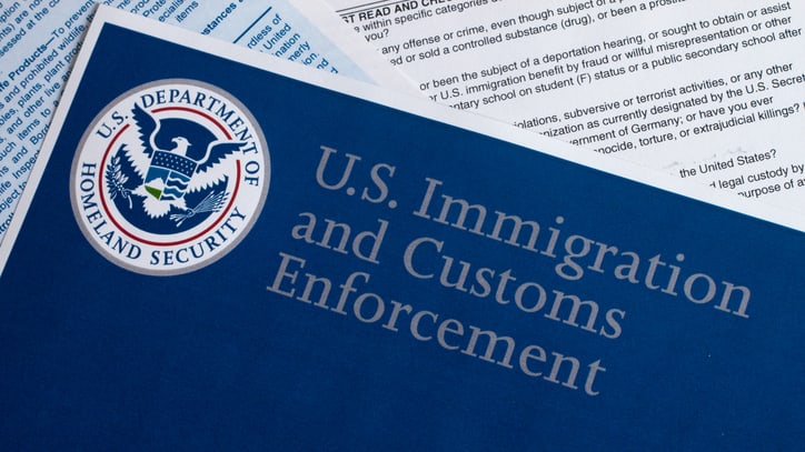 U s immigration and customs enforcement.