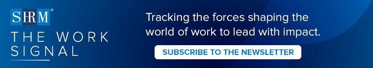 Work Signal Newsletter Signup