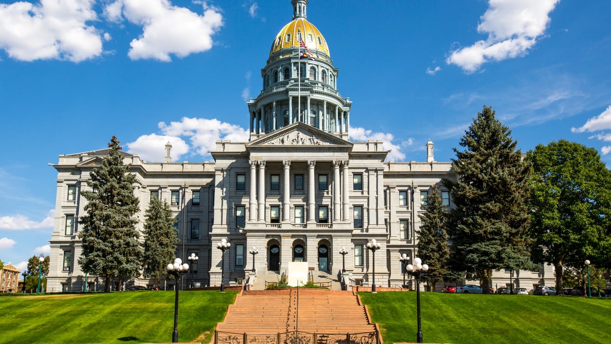 The capitol building in denver, colorado.