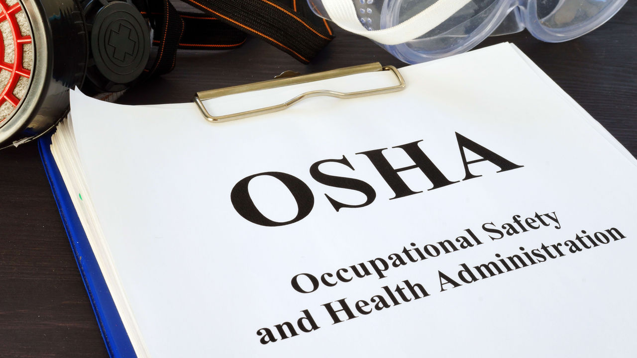 Osha occupational safety and health.