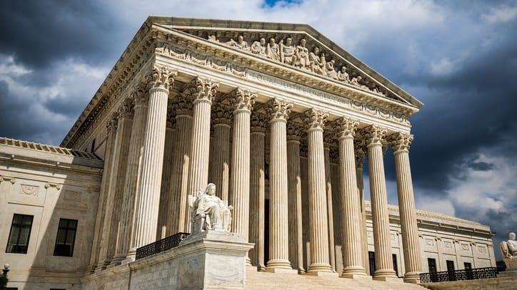 The supreme court building in washington, dc.