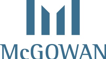 The logo for mcgown.