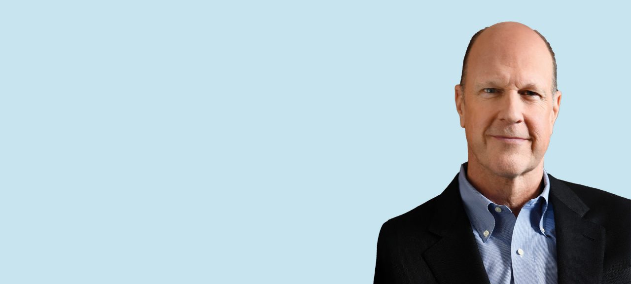 A portrait of Prudential CEO Charles F. Lowrey