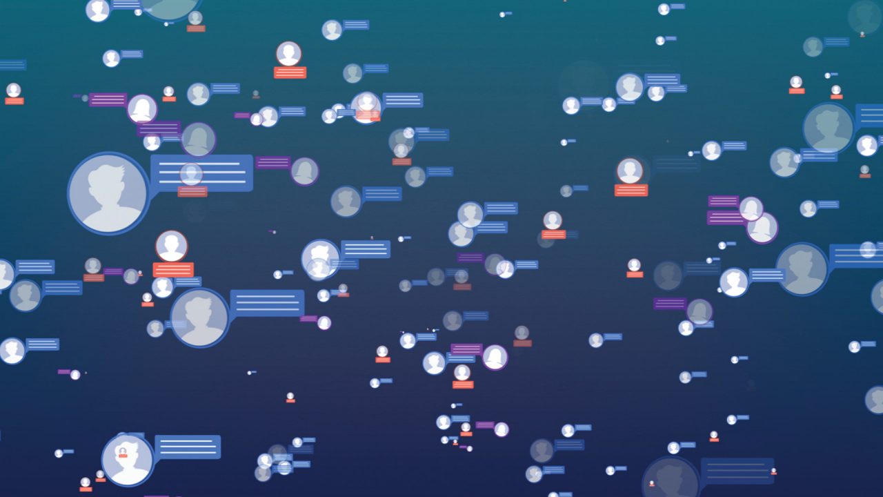A collage of profile icons.