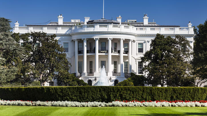 The white house in washington, dc.