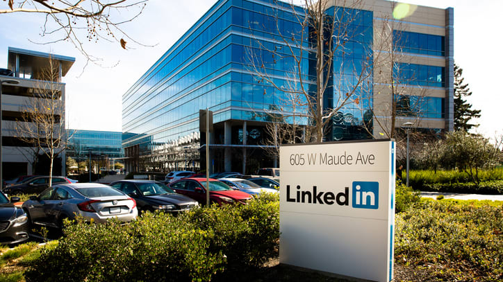 Linkedin's headquarters in san jose, california.