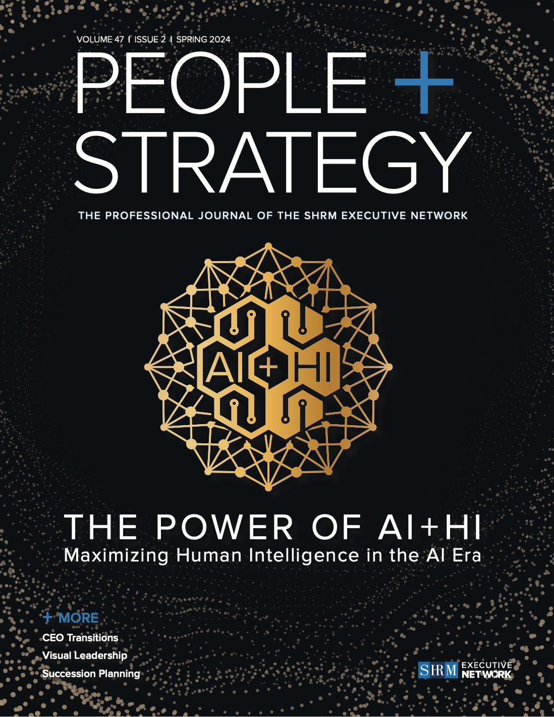cover of the spring 2024 issue of People + Strategy journal