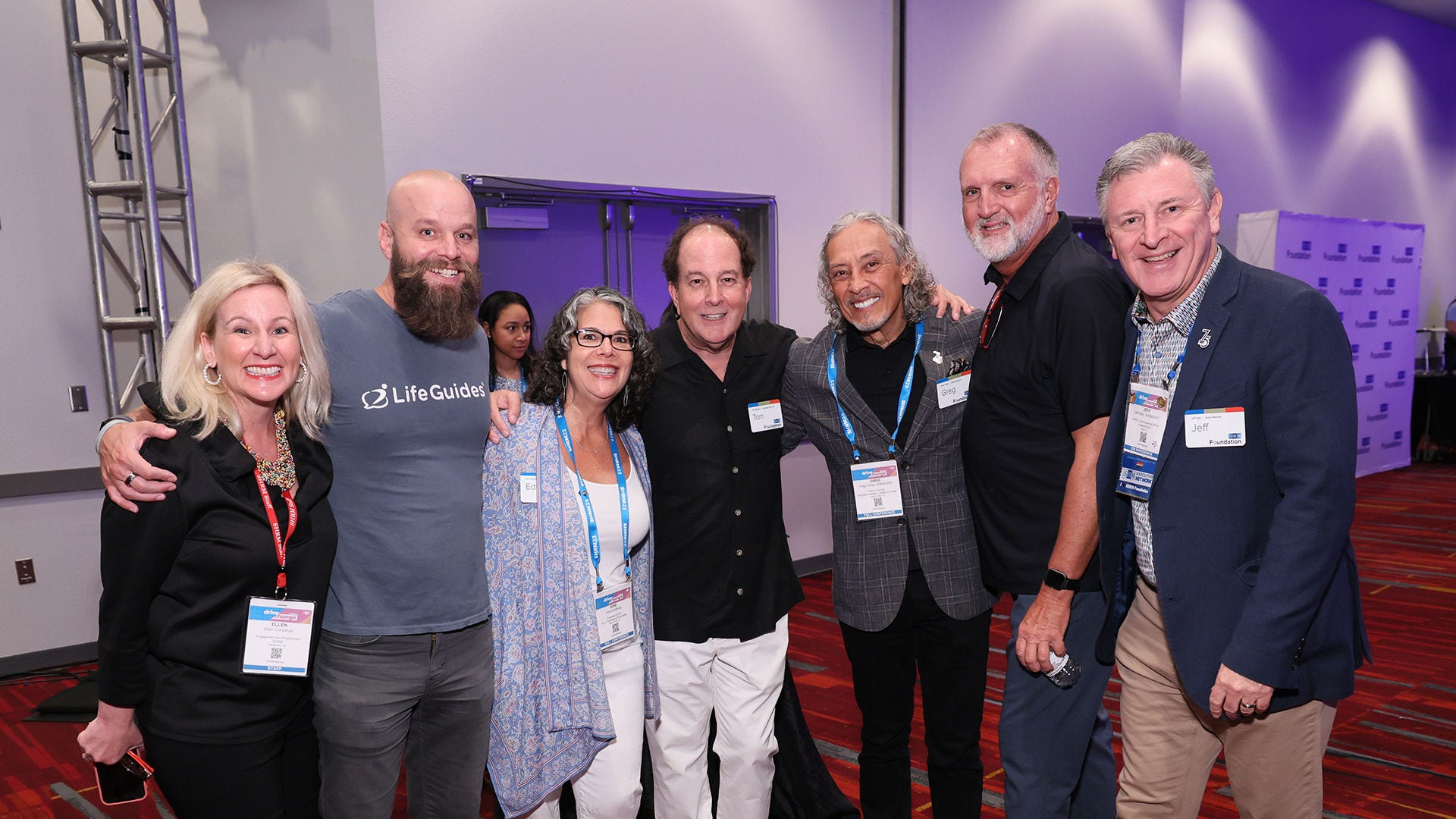 Photo of donors people at a conference