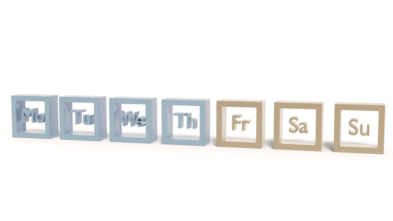 The periodic table of elements in a wooden frame.